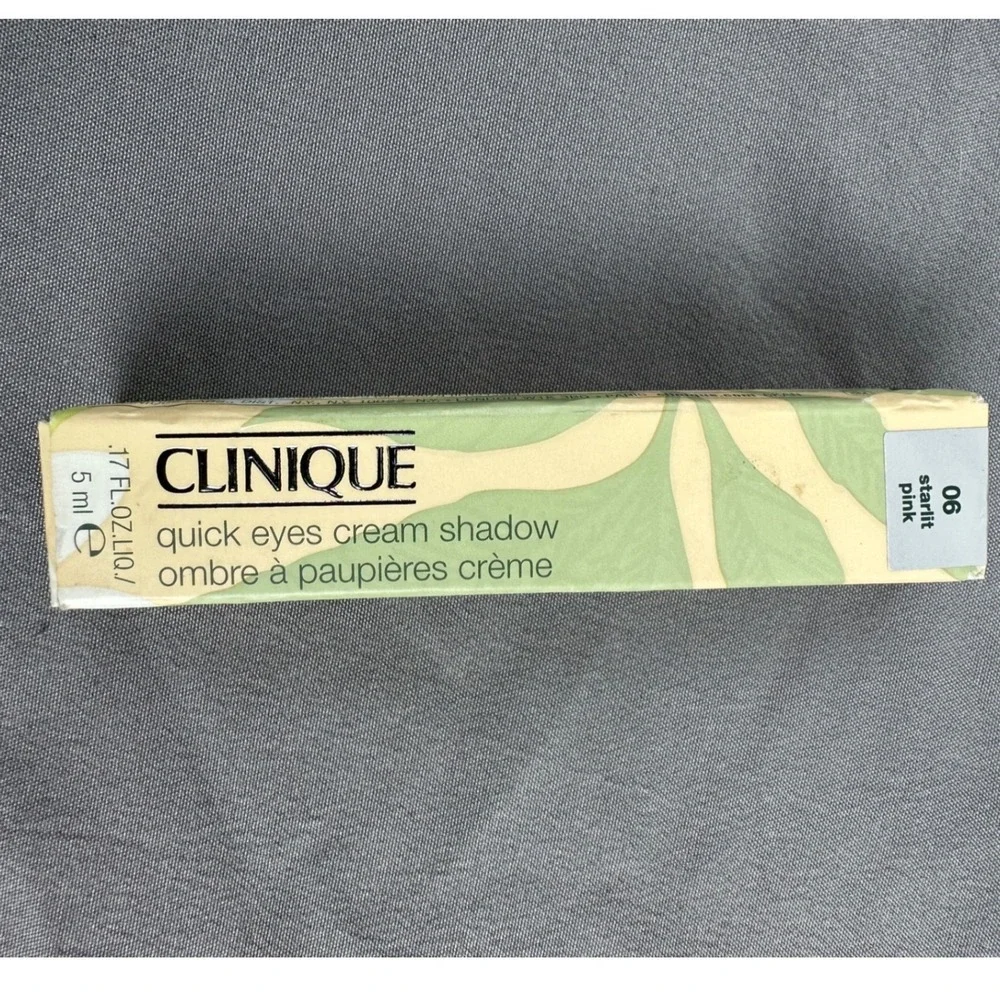Clinique Quick Eyes Cream Shadow Starlit Pink 06 // 5ml NIB